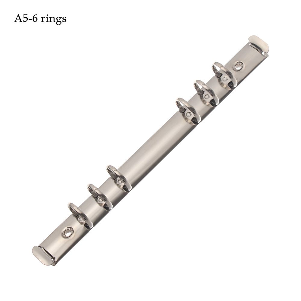 Notepad Accessory Metal Binder Clip Loose-leaf File Folder Ring Binder Notebook Binding Hoops