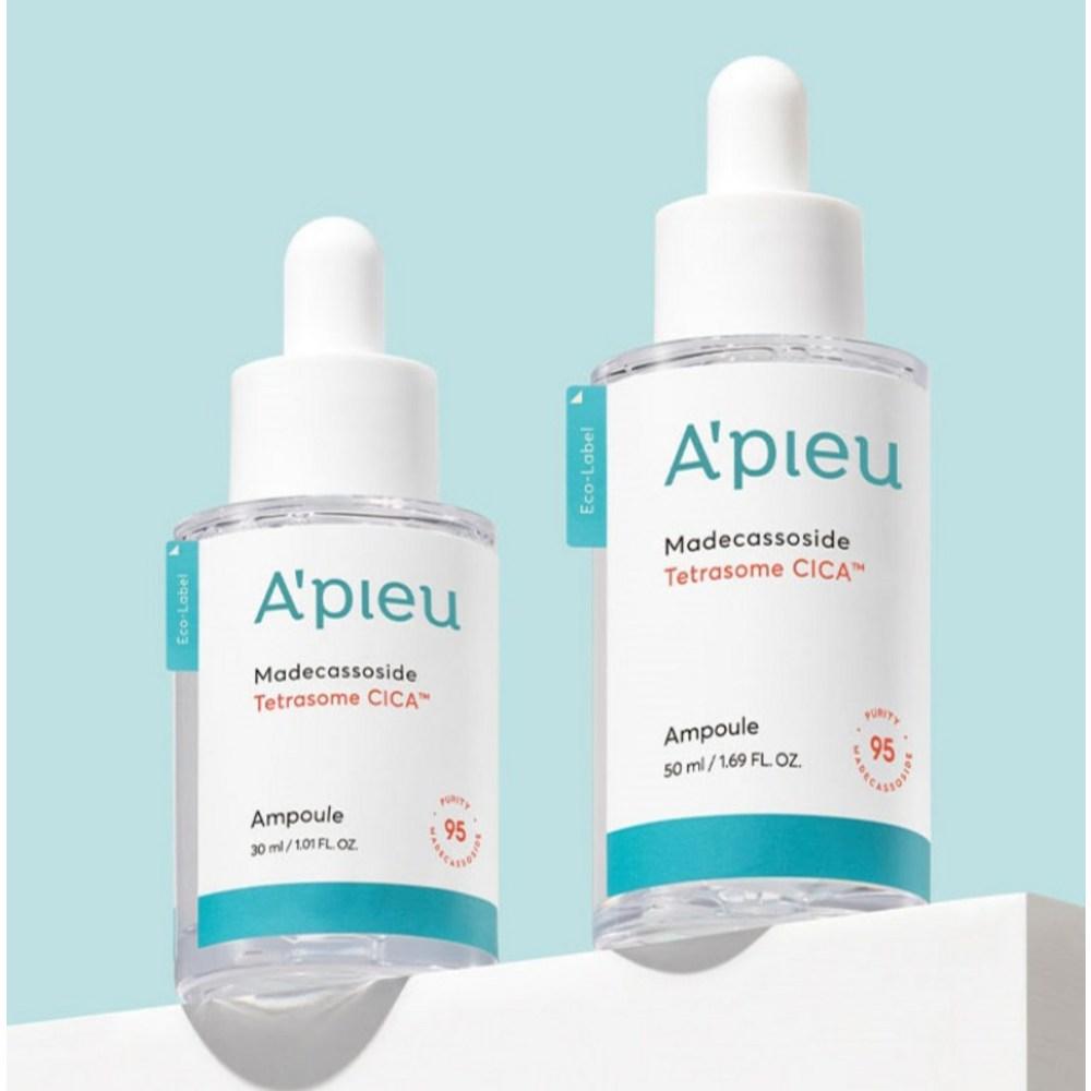 APIEU Madecassoside Tetrazome Cica Ampoule, 50ml, 2 Units