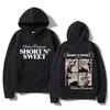 Sabrina Carpenter's Fashionable Printed Autumn and Winter Men's High-quality Casual Hoodie and Long-sleeved Pullover