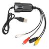 Video Capture Card Device RCA To USB Sound Video Converter VHS DV VCR Hi8 DVD To Digital Converter