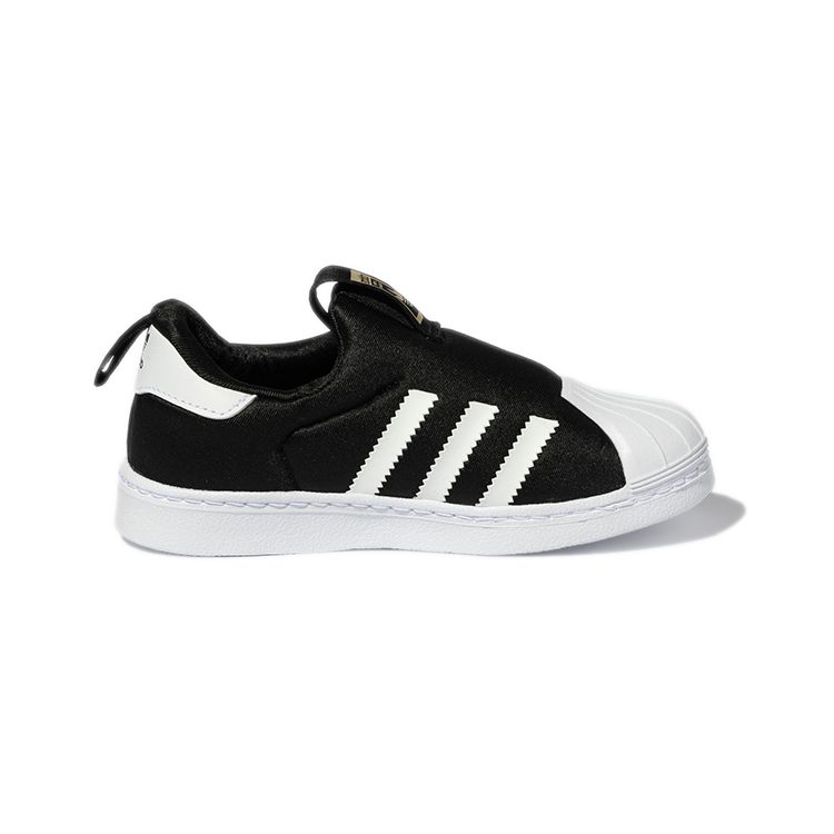 Adidas Superstar 360 J Black White Kids Sneakers Core-Black Cloud-White Gold-Metallic GX3231