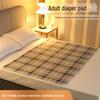 Waterproof, Washable Cotton Adult Diaper Pad - Breathable, Oversized Care Mattress for Elders