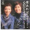7inch Record JUN ANNA, YURI HARUNA - Ai Arebakoso / Kokoro No Hito Osuka SOLB379 CBS SONY 1975 Japan Japanese Pop/Rock Used