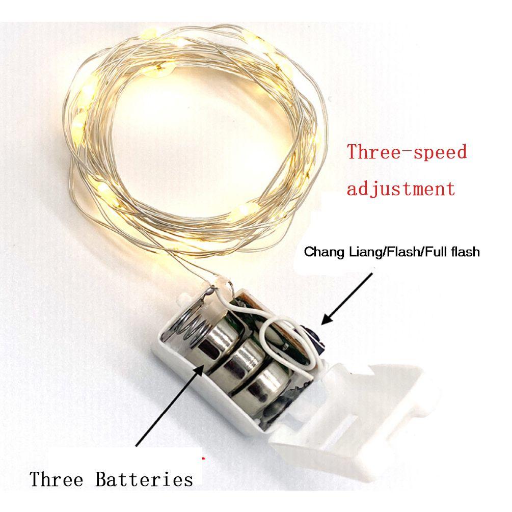 Holiday Decor Christmas New Year Garland Lamp LED Decorative Light Outdoor String Lights Fairy