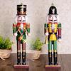 Christmas Party Table Display Ornaments - 30cm Wooden Nutcracker Solider Toy