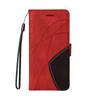 For Nokia 5.3,Nokia 3.4,Nokia 5.4,Nokia 2.4,Nokia G10,G20...Line Pattern Style Splicing Design PU Leather Flip Stand Wallet Phone Bag Case with Card
