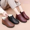 New Autumn and Winter Women's Waterproof Non-slip Short Boots Flat Soft Sole Warm Ladies Casual Boots