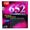DHS 652 Table Tennis Rubber (Pips-out, Fast Attack / Spin) Ping Pong Sponge