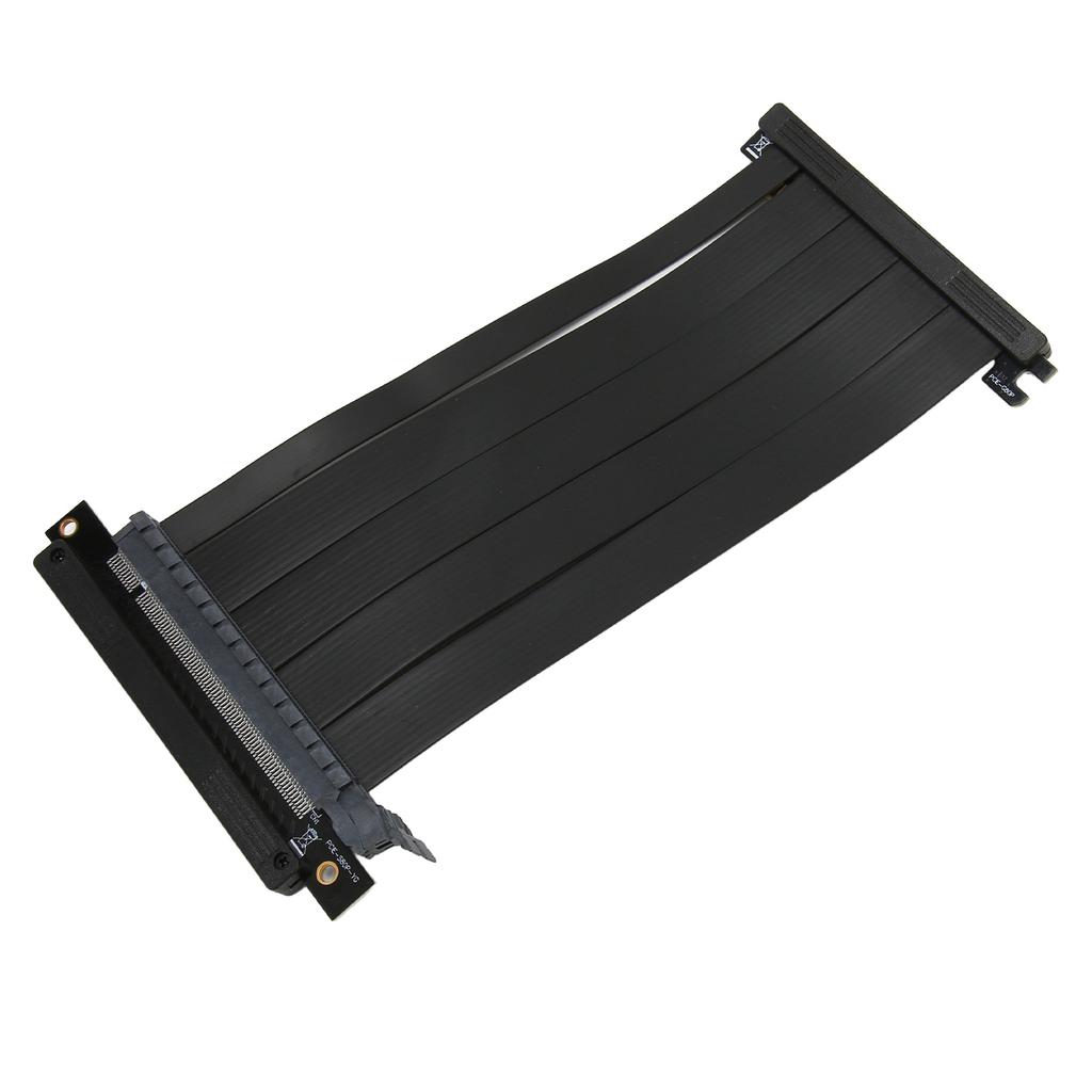 Graphics Card Extension Cable Dual Reverse Ultra PCIE4.0 X16 Riser Cable Shielded High Speed