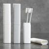 Travel Business Toothbrush Holder Organizer Dustproof Toothbrush Protect Cover Portable Toothbrush Storage Box with Drain Hole