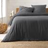 Bed Linen Set - PROMO LINGE - Cotton Gauze - 260x240cm - Anthracite