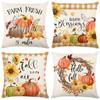 Autumn Harvest Series Cushion Cover Sunflower Pumpkin Print Home Decor Cushion Cover Bedroom Cushion