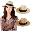 Hat Sun Hats For Women Men Wide Fedora Straw Beach Hat Couple Beach Hat
