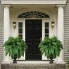 1Pcs Artificial Ferns for Outdoors, Large Faux Ferns Fake Ferns Artificial Plants, for Planter Garden Porch Entrance Home Windowsill Yards Decoraction