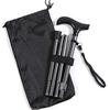 Folding Cane Storage Bag Folding Walking Sticks Carrying Pouch Case Durable Holder with Drawstring