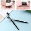 Portable Women Double Head Eyebrow Eyelash Brush Comb Cosmetic Makeup Tools