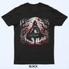 Gothic Little Red Riding Hood Halloween Fantasy Horror Black T-Shirt