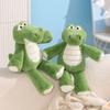 Cute Green Long-legged Crocodile Doll Plush Toy Crocodile Doll Children's Soothing Rag Doll Girl Birthday Gift