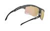 Keyblade Lens Bridge Temple 41mm [RUDYPROJECT] Sunglasses, Charcoal/ML Gold, Width 70mm, Width 14mm, Length 130mm, Height