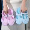 Soft-soled Hole Shoes Ins Summer New Slippers Women's Outer Wear Jelly Shoes Non-slip Flat-bottomed Bag Head Beach Cool Slippers