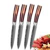 Chef's Knife Set Damascus Laser Japanese Cuisine Santoku Bread Kitchen Knife Multifunction Fruit Knife Mini Knife