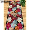 3D Long Corridor Carpet Spring Floral Pattern Entryway Stairway Rugs Room Aisle Mat Carpet