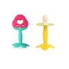 Baby&I Silicone Teether Strawberry + Soother, Nipple, Mixed Colors, Korean Baby Products