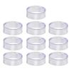 10Pcs Baseball Display Stand Clear Rings Sphere Stand Round Plastic Display Holder for Golf Baseball Softball