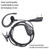 Earhook Headphone For Bf760 Bf996 Walkie Talkie Walkie Talkie Headset Mic K-Plug Wired Two Way Ham Radio Earphone
