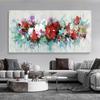 Abstract Painting Print On Canvas Posters Flower Wall Art Painting Picture for Living Room Decor