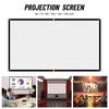 Inch Accessories Home Outdoor Simple Curtain Projection Screen Anti-light Screen Projector Curtains