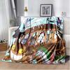 Throw Blanket Totoro Hayao Miyazaki Black Cat Throw Blanket Bedspread Sofa Soft Blanket  Adult/children Blanket Travel Camping