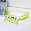 Waterfall Soap Box Drain Soap Box Bathroom Shower Soap Holder Sponge Storage Tray Tray Toilet Shower Tray Drain Rack Sink Sponge Rack