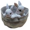 Rabbit Flower Pot Succulent Planter Garden Pots Bunny Decorative Flower Pot Animal Shaped Planter