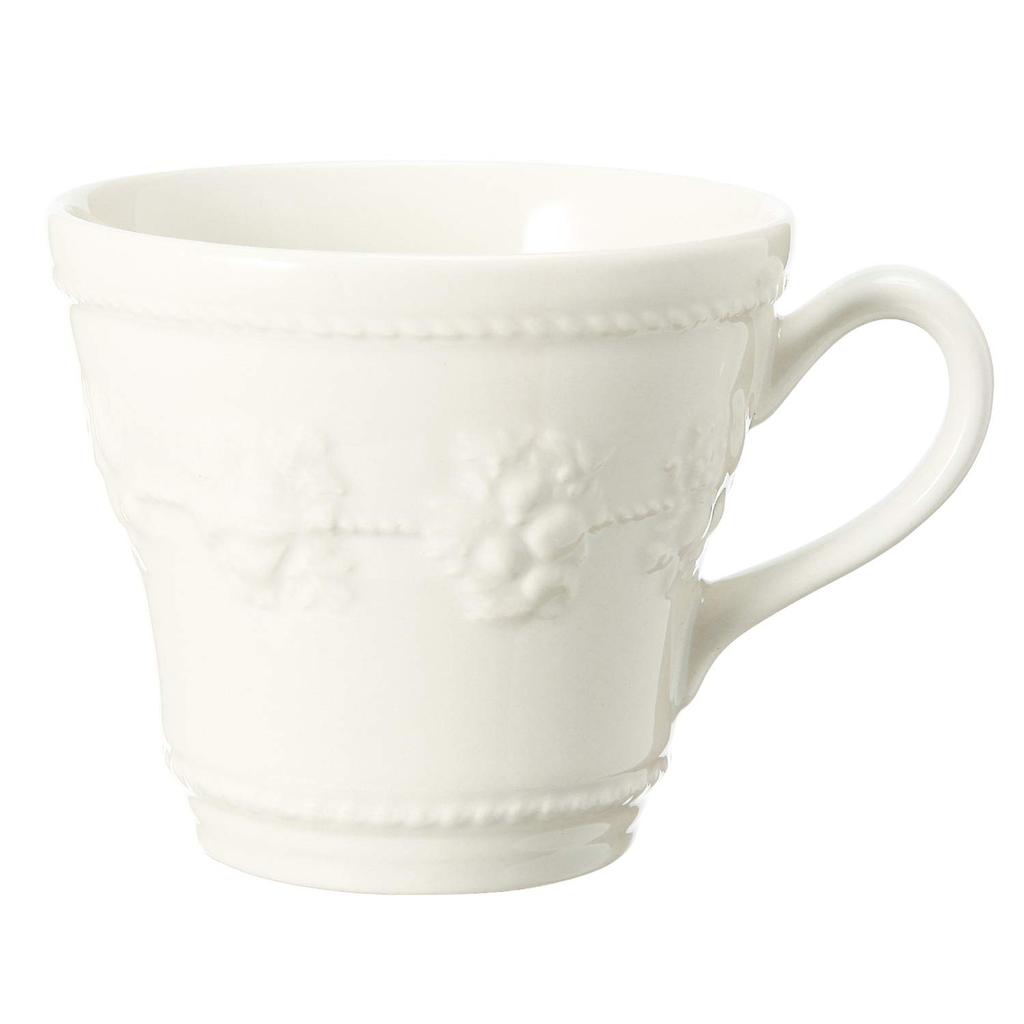 Wedgwood Festivity Pair Ivory Wedding 1054014 [Officially Imported] Mug, 350ml, Blue, Ceramic, Gift,
