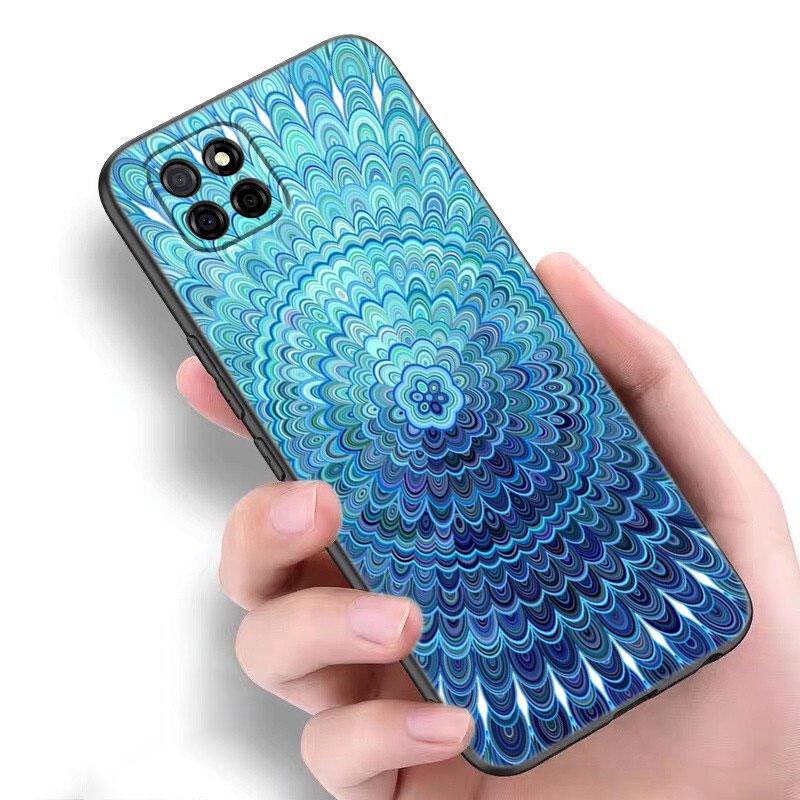 Mandala Chakra Yoga Phone Case For Samsung A04 A21 A30 A50 A52 S A13 A14 A22 A23 A32 A53 A73 5G A11 A12 A31 A33 A51 A70 A71 A72