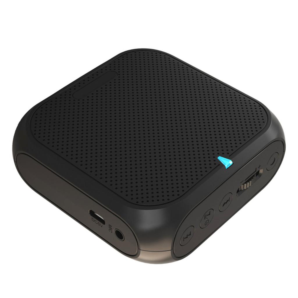 Wired Voice Amplifier Professional Mini Lightweight Microphone Amplifier with Lavalier Lapel Mic