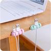 2 Pcs Headphone Headset Wire Wrap Cord  Organizer Cable Collector Silica