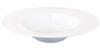 Jardin 24cm Deep Soup Bowl, White Porcelain, Mino Ware, with a Dimple, Perfect for Soup or Pasta