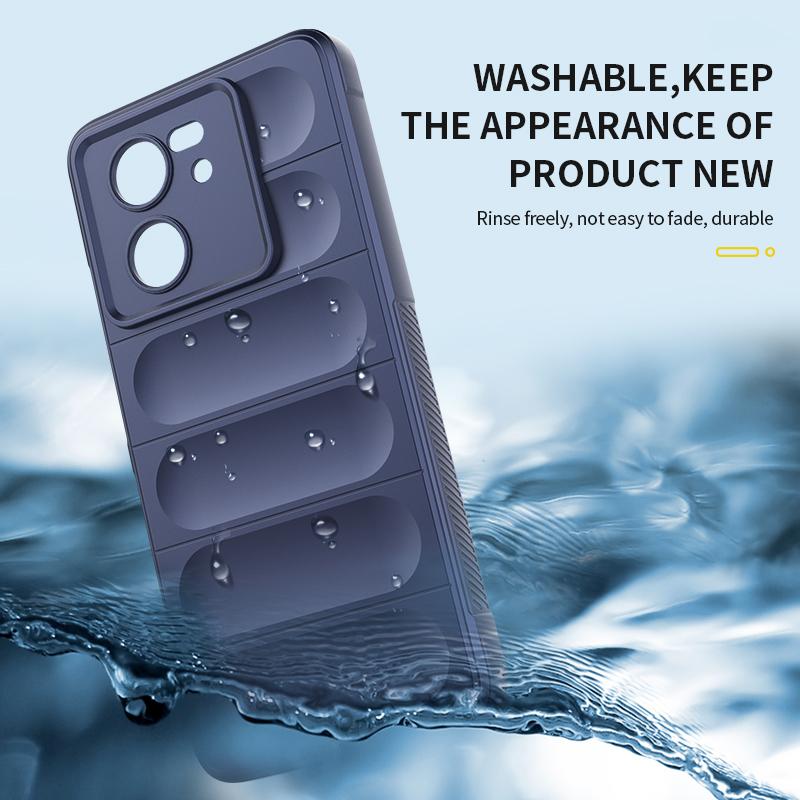 Shockproof Case For Xiaomi 11T 12T 13T Pro 13 Lite Redmi 12 K60 Ultra POCO F5 X5 M5 C65 X6 Pro 5G Liquid Silicone Back Cover