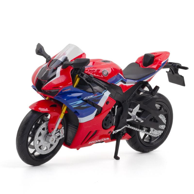 1/12 BMW S1000RR Motorcycle Toy RMZ City Diecast Metal Racing Model Super Sport Miniature Collection Gift For Boy Children