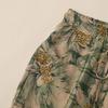 ZANZEA Women Floral Print Casual Elastic Waist Wide Leg Trousers Pants
