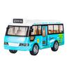 Children Inertial Bus Puzzle Toy Car Light Sound Function Can Open The Door