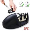 Knife Sharpener,Mini Knife Sharpener,2-in-1 Manual Kitchen Knife Sharpener,Portable 2-Stage Sharpener,for Home