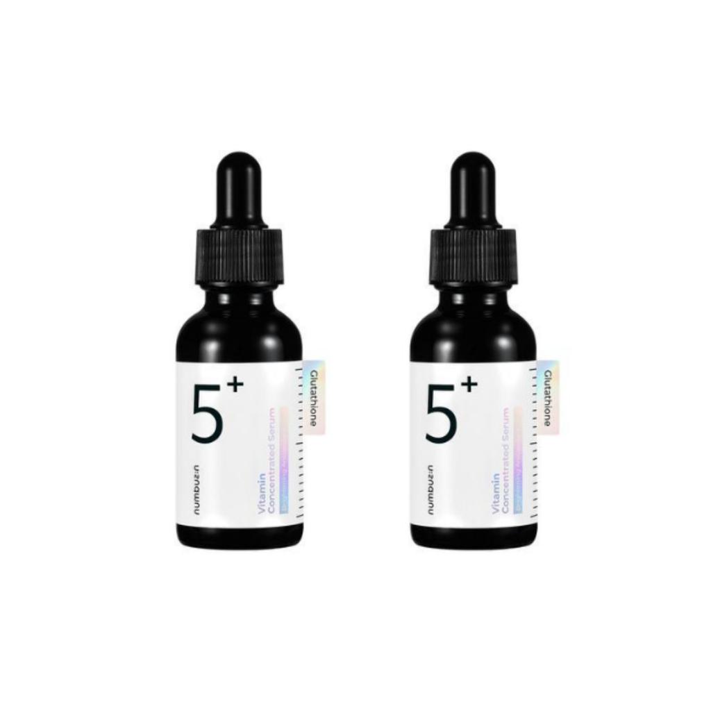 Numbuzin No.5+ Glutacion C Traces Ampoule 30ml + 30ml Duo Planning