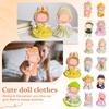 Costume 6.69 Inch Plush Toy Costume High Quality 17cm Doll Replacement Costume Fashion Doll Costume Doll Not Included