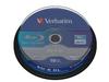 BLANCURI  Verbatim BD-R VERBATIM DL 6X 50GB WHITE BLUE 10SP, "43746"