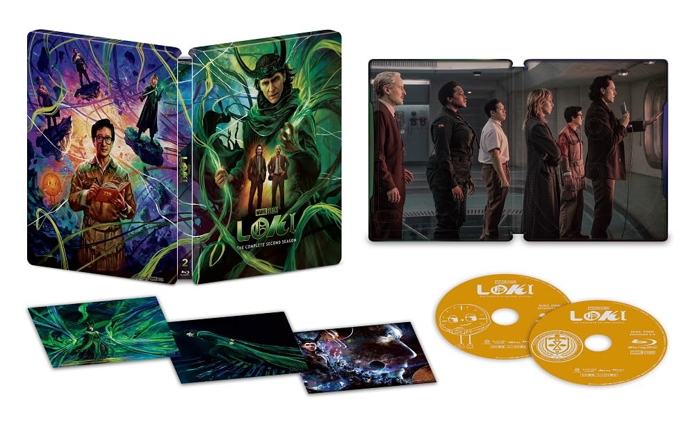 Loki Season 2 Edition Steelbook Includes a Mug and Face Towel Blu-ray Collector's (Limited Edition) [Blu-ray]