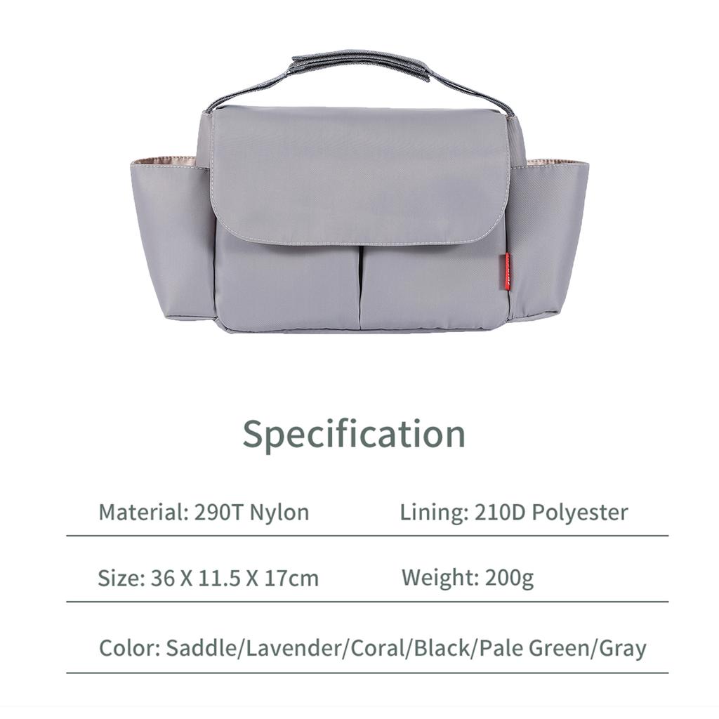 Multi-functional Diaper Bag Water-proof Baby Backpack with Internal Compartment Design Lightweight