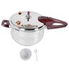 Pressure Cooker 80KPA Stainless Steel Multifunctional Multiple Security Guard with Ergonomic Handle